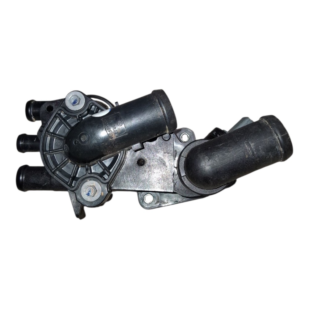 Carcaça Válvula Termostática Vw Polo Sedan 1.6 2008 4