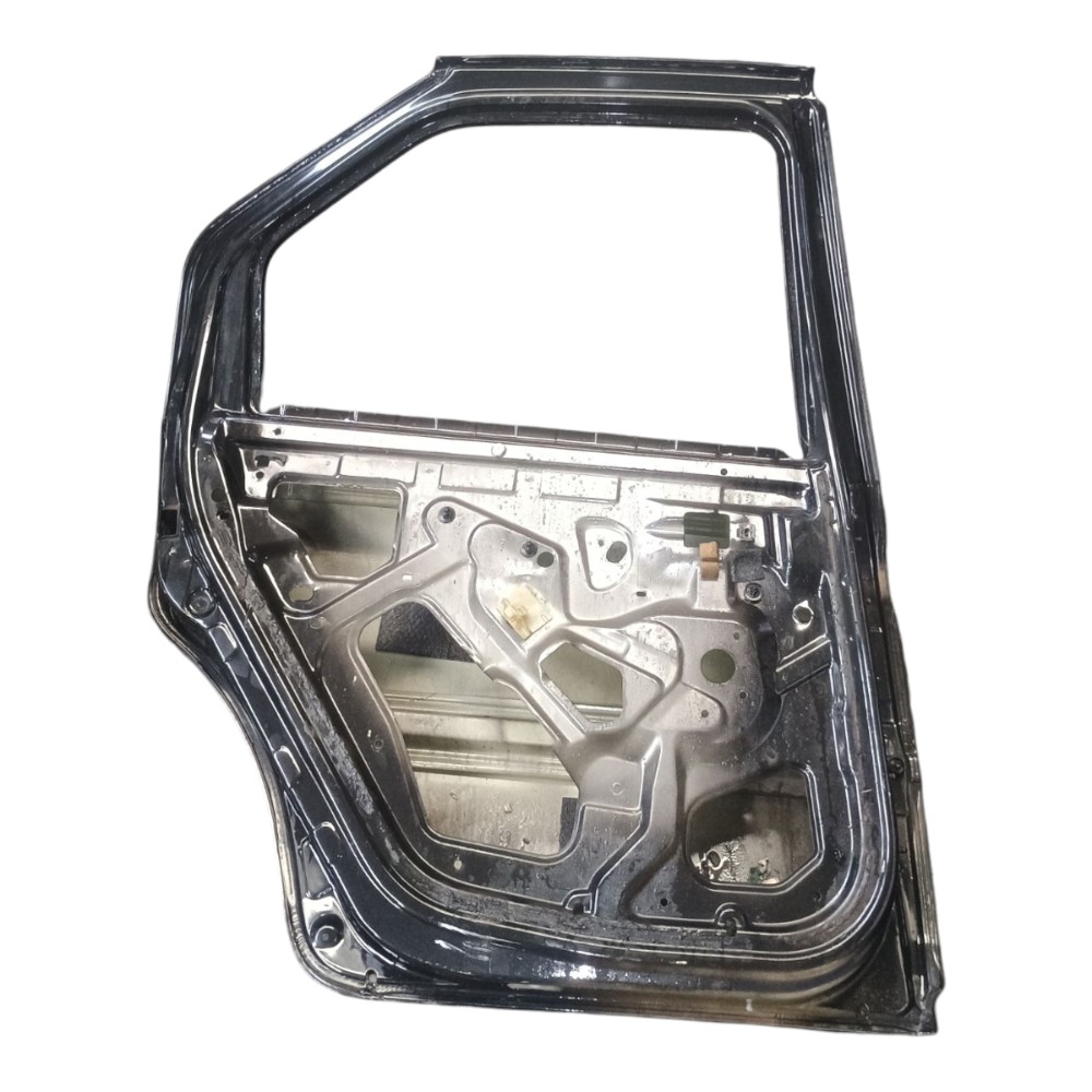 Porta Traseira Esquerda Renault Logan 2012 Traseira Esquerda Preto 2