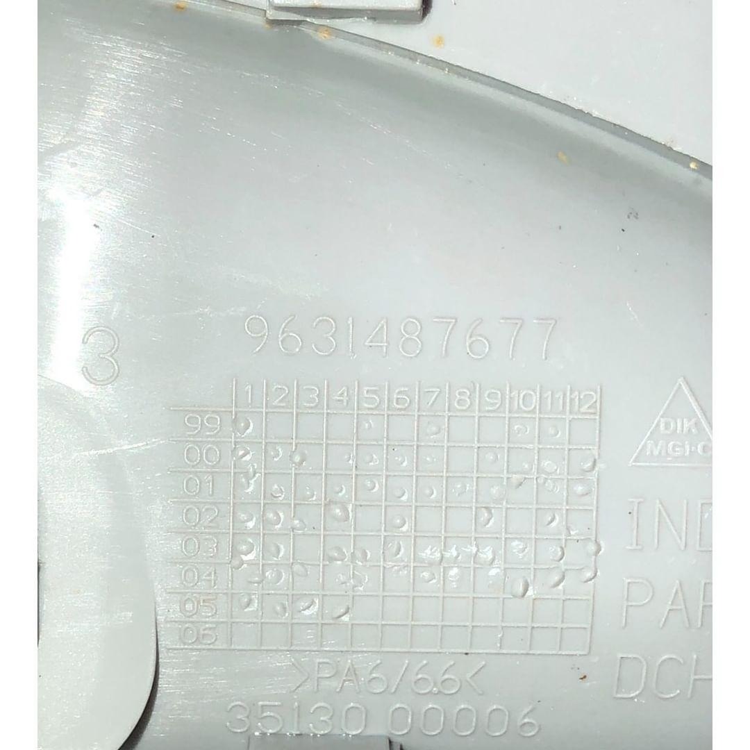 Maçaneta Interna Lado Direto Citroen Xsara 2000 A 2011 Cinza Dianteira/traseira 3