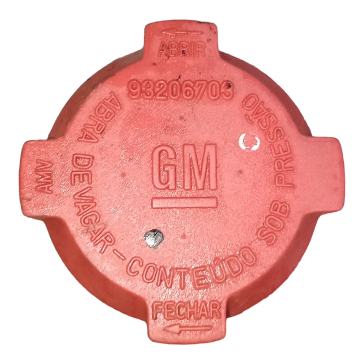 Tampa Reservatório Gasolina Gm Celta 2008/2011 93206703 Vermelho