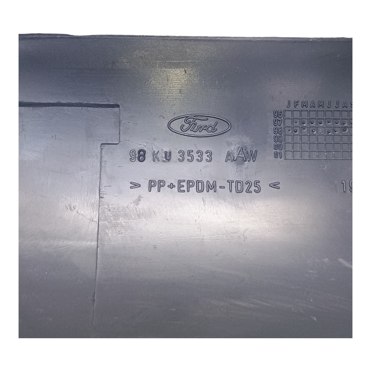 Moldura Inferior Coluna Direção Ford Ka 1998/2007 6