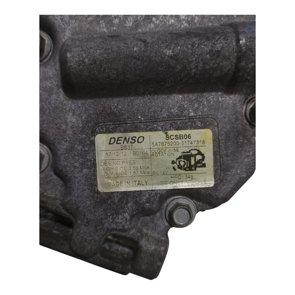 Compressor Ar Fiat Idea Attractive 1.4 2013 7