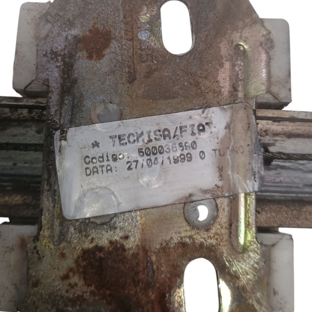 Maquina Vidro Manual Porta Tras Esq Fiat Uno 1995 A 2013 4