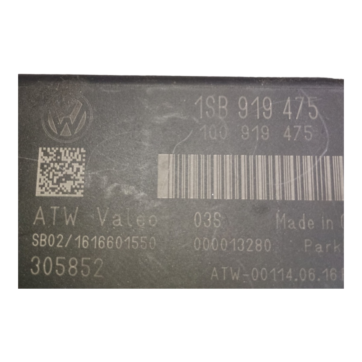 Módulo Sensor Estacionamento Vw Up Move 2017 1sb919475 5