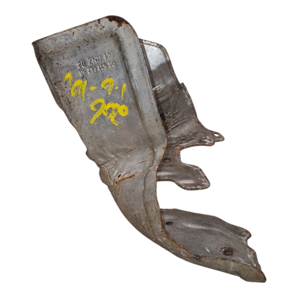 Defletor Calor Coletor Escapamento Peugeot 206 2004 A 2012 5
