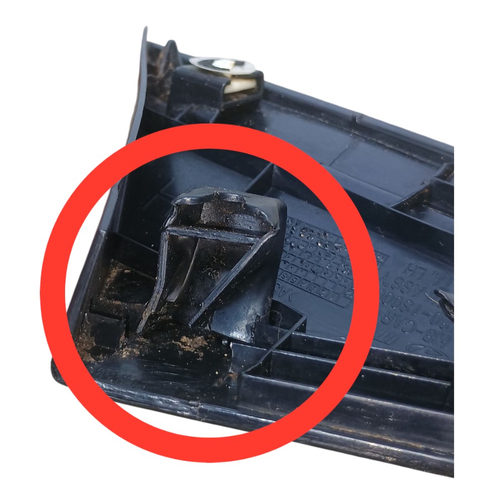 Moldura Ext Retrovisor Esquerdo Hyundai Hb20 2018 *detalhes  Preto 6