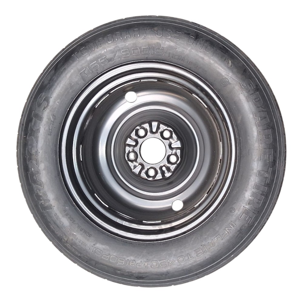 Roda Estepe Aro 16 Hyundai Ix35 2014 Preto 2