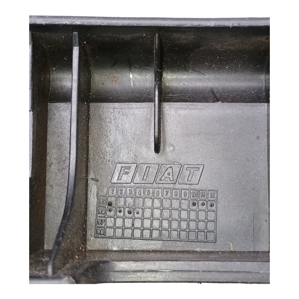 Puxador Interno Apoio Braço Esquerdo Fiat Uno 1985 À 2013  Preto 5