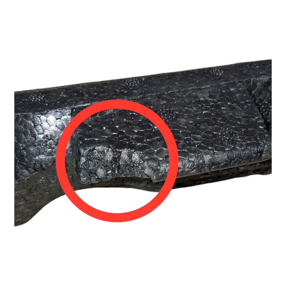 Absorvedor Impacto Parachoque Traseiro Fit Xl 2010 *detalhes – Preto Preto 5