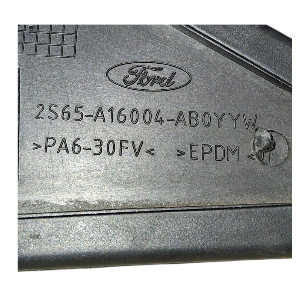 Moldura Externa Retrovisor Esquerdo Ford Fiesta 2003 À 2012 Preto 5