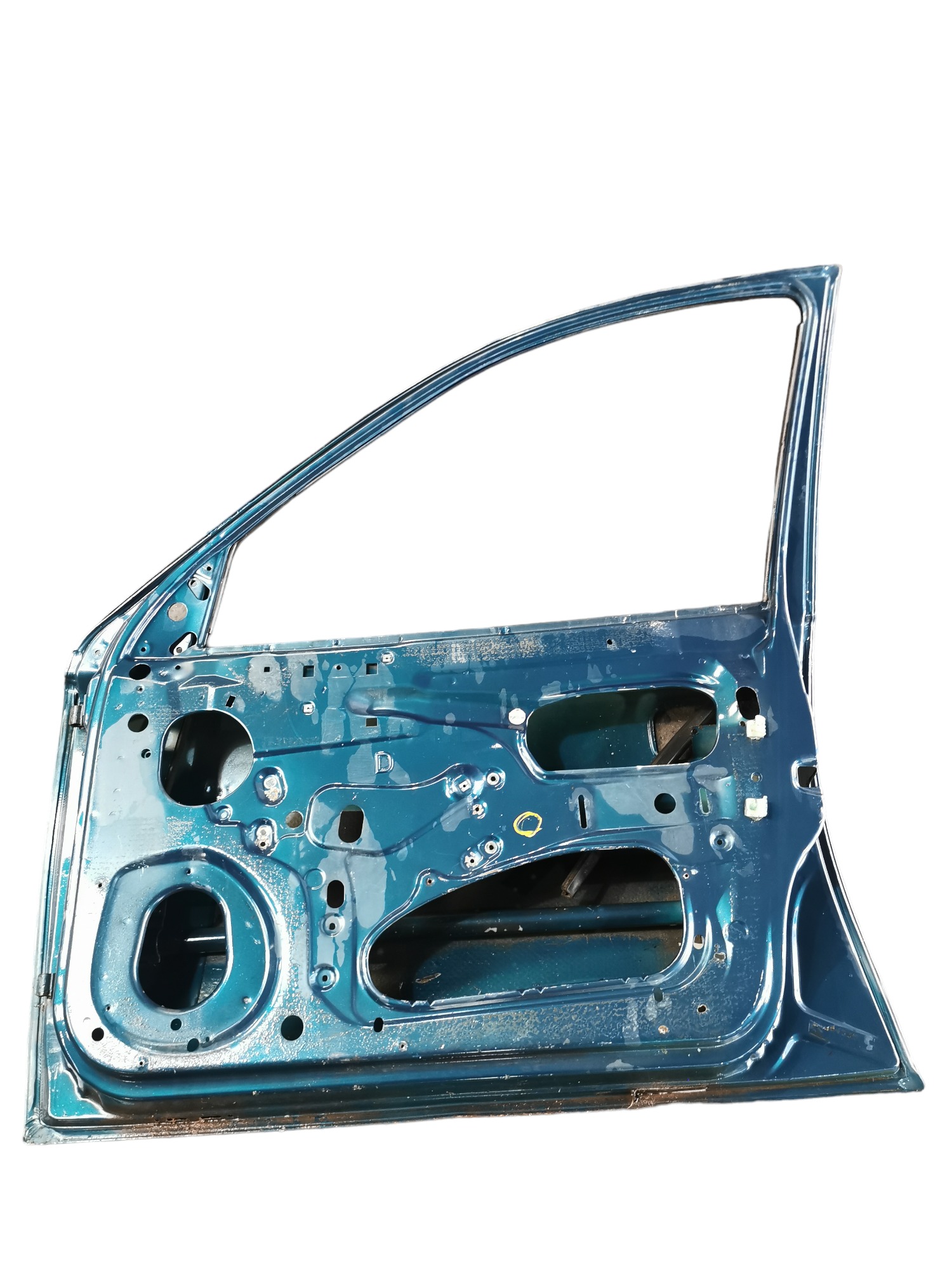 Porta Dianteira Direita Gm Corsa 4p 2001 Dianteira Direito Azul 2