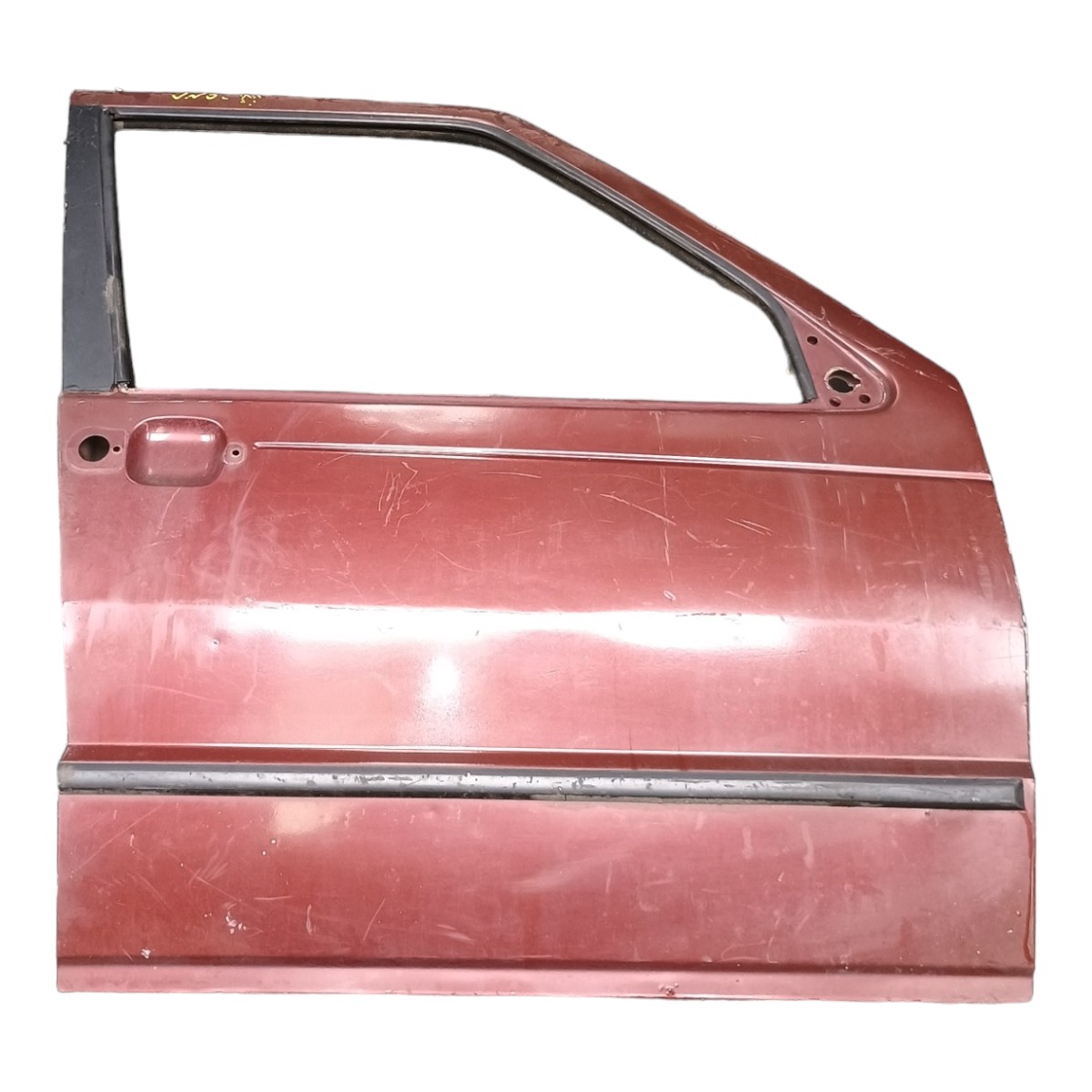 Porta Dianteira Direita Fiat Uno 1993 Dianteira Direita Vermelha 1