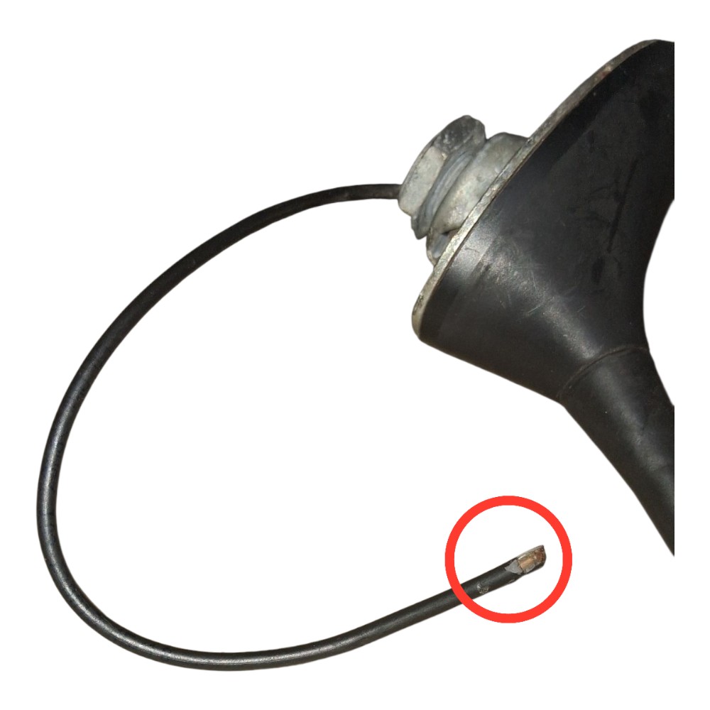 Antena Com Base Peugeot 206 207 2005 Á 2014 *detalhe Preto 7