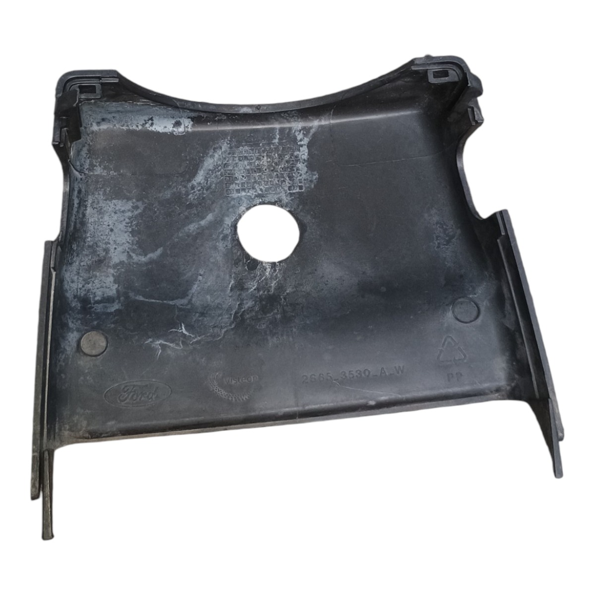 Moldura Coluna Direção Ford Fiesta 2003 2012 2s653530aw 3