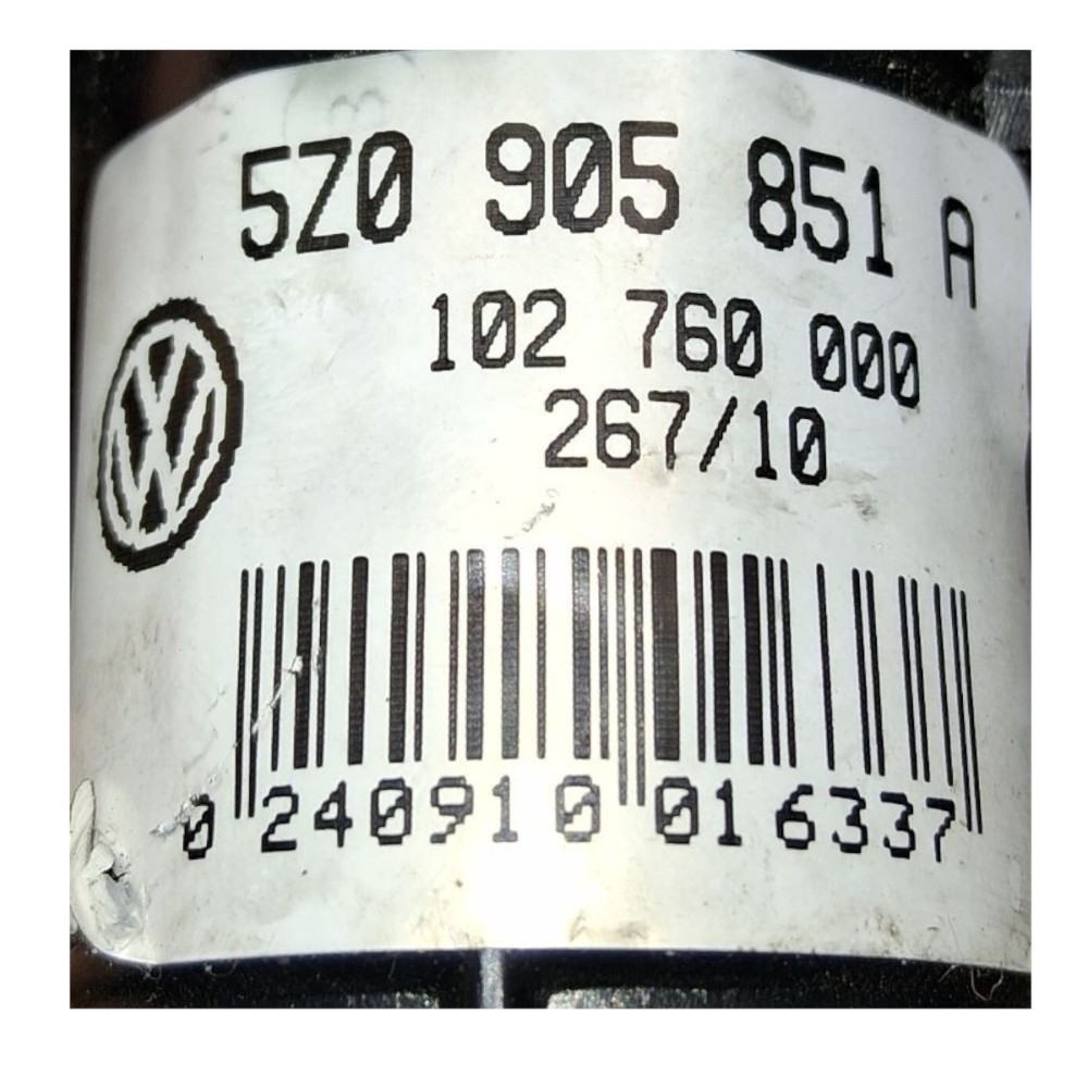 Trava Direção Comutador Igniçao Vw Voyage 2010 5z0905851a 7