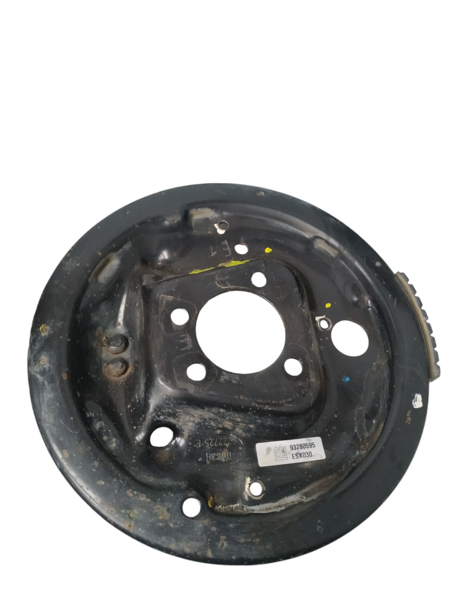 Espelho Roda Traseiro Esquerdo Gm Astra Meriva 2001 A 2008 Preto 2