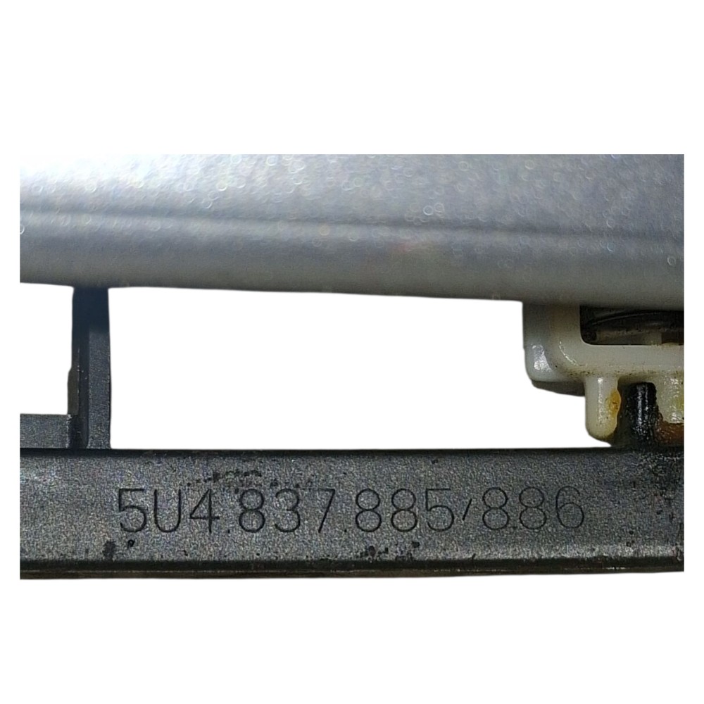 Maçaneta Externa Porta Dianteira Direita Vw Fox 2012  Prata Dianteira 5