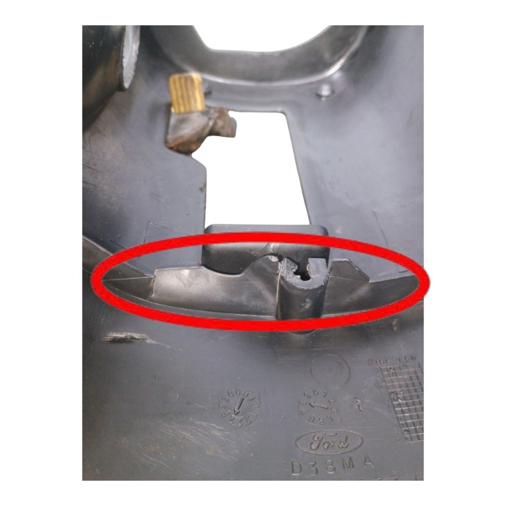 Moldura Coluna Direção Ford Fiesta 1997 96fb3533adw *detalhe 6
