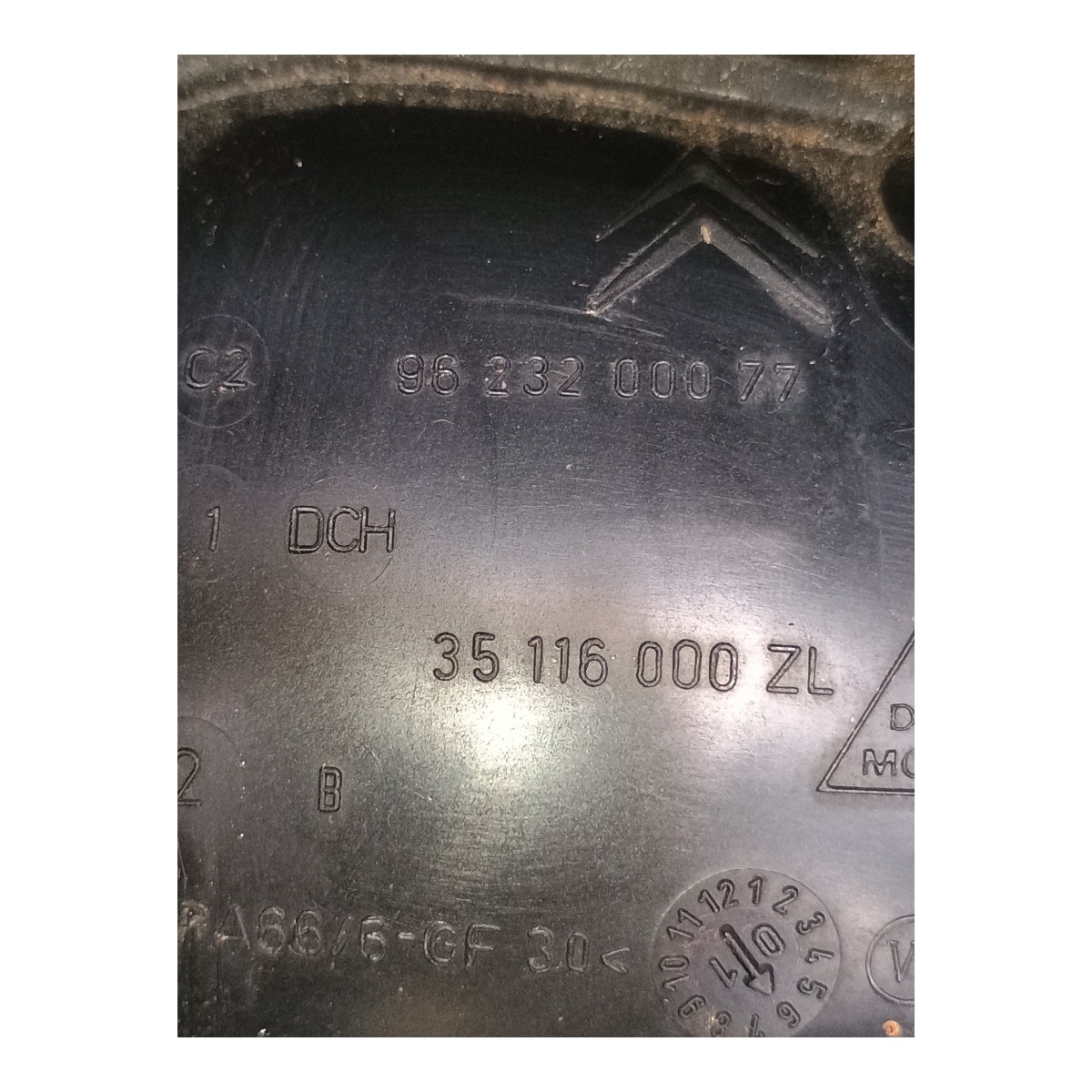 Maçaneta Interna Lado Direito Citroen Xsara 1986 A 2002 Preto Dianteira/traseira 5