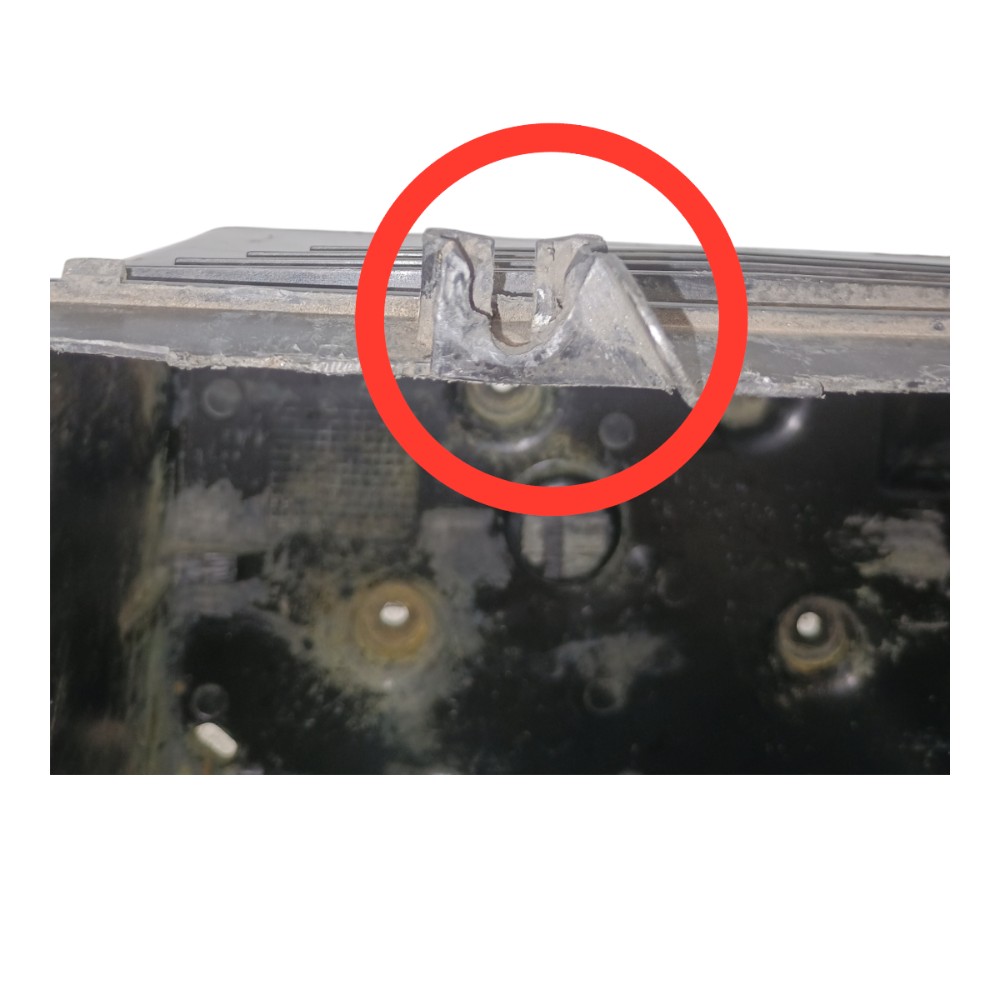 Suporte Caixa Bateria Peugeot 206 2003  *detalhes 8