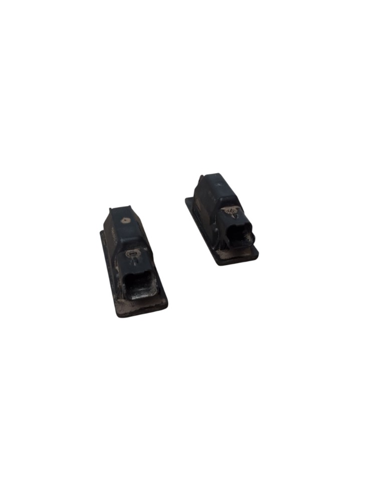 Par Luzes Lanterna Placa Peugeot 307 3