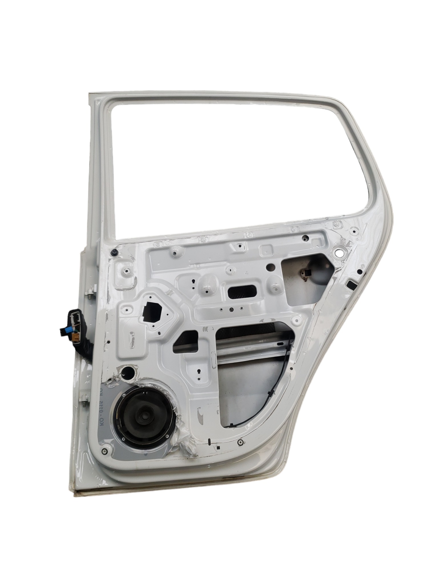 Porta Tras Dir Vw Fox 2013 Traseira Direito Branca 3