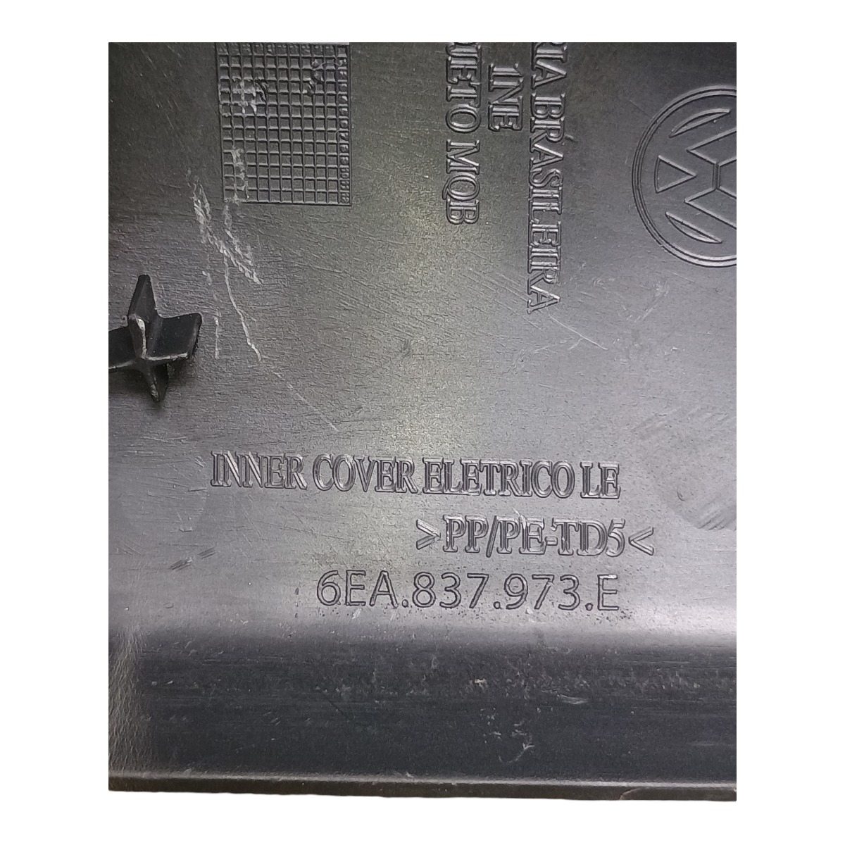 Moldura Interna Retrovisor Esquerdo Vw Virtus 2018 C/detalhe Preto 4