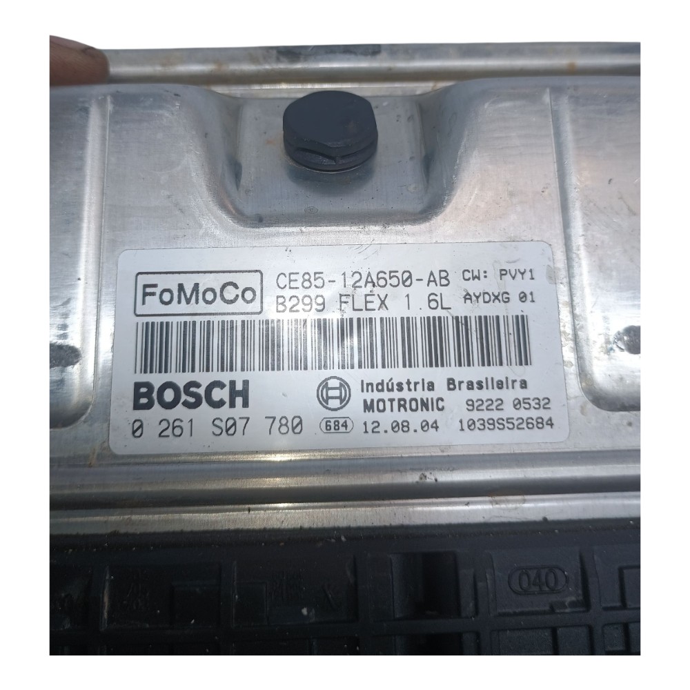 Módulo Injeção Ford New Fiesta mexicano 2011 A 2013 Ce8512a650ab 5