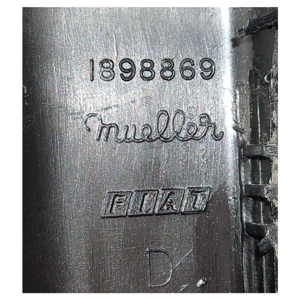 Puxador Porta Traseira Dianteira Direita Tipo 1993 Á 1997 Preto Dianteira/traseira 5