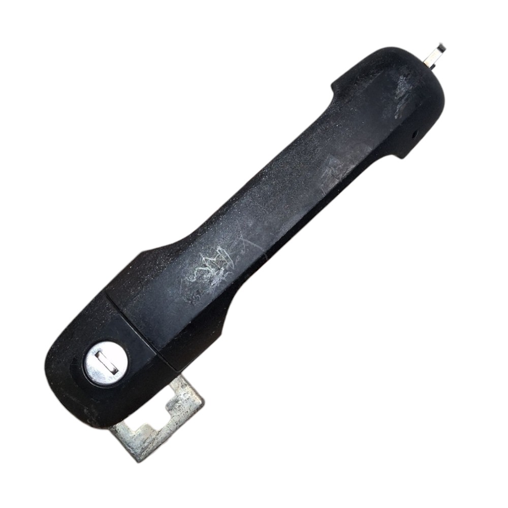 Maçaneta Externa Porta Diant Direita Ford Fiesta 2003 A 2012 Preto Dianteira 1