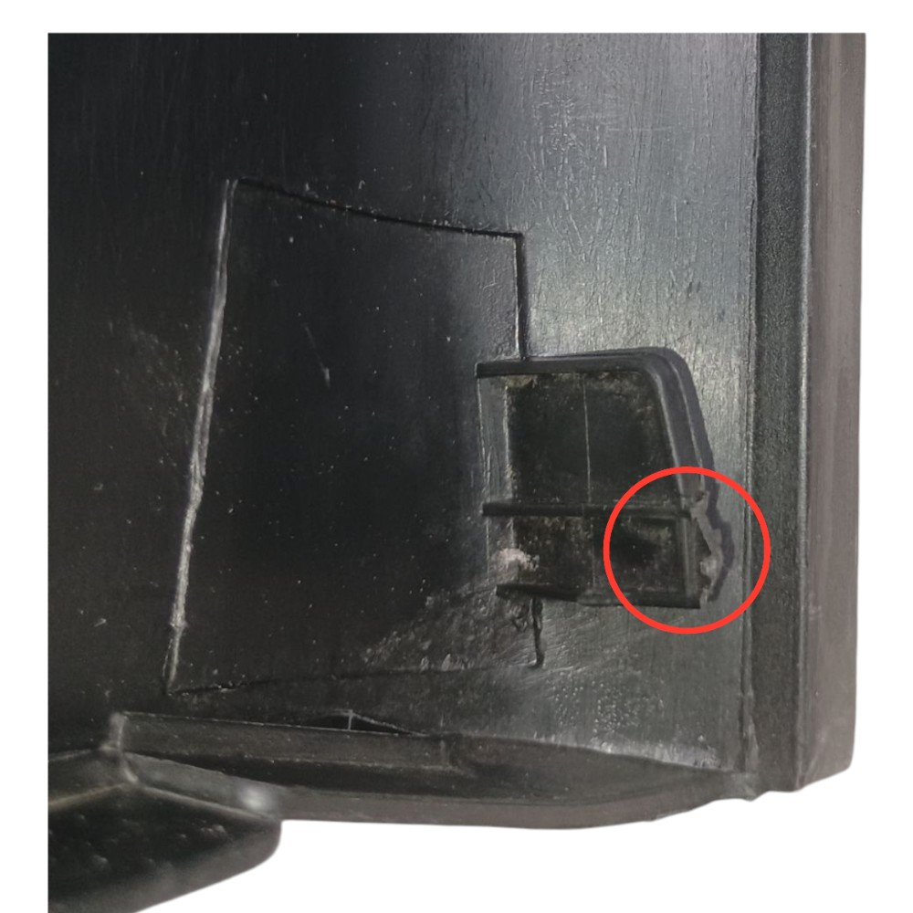 Moldura Inferior Coluna Ld Fiat Uno Elba 1992/2002 *detalhe 4