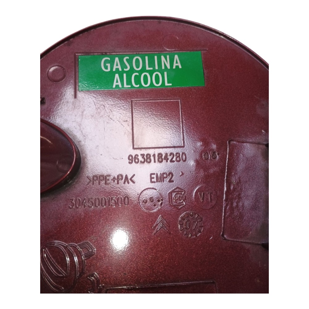 Portinhola Tanque Combustível Citroen C3 2003 À 2012  Vermelho 2009 7
