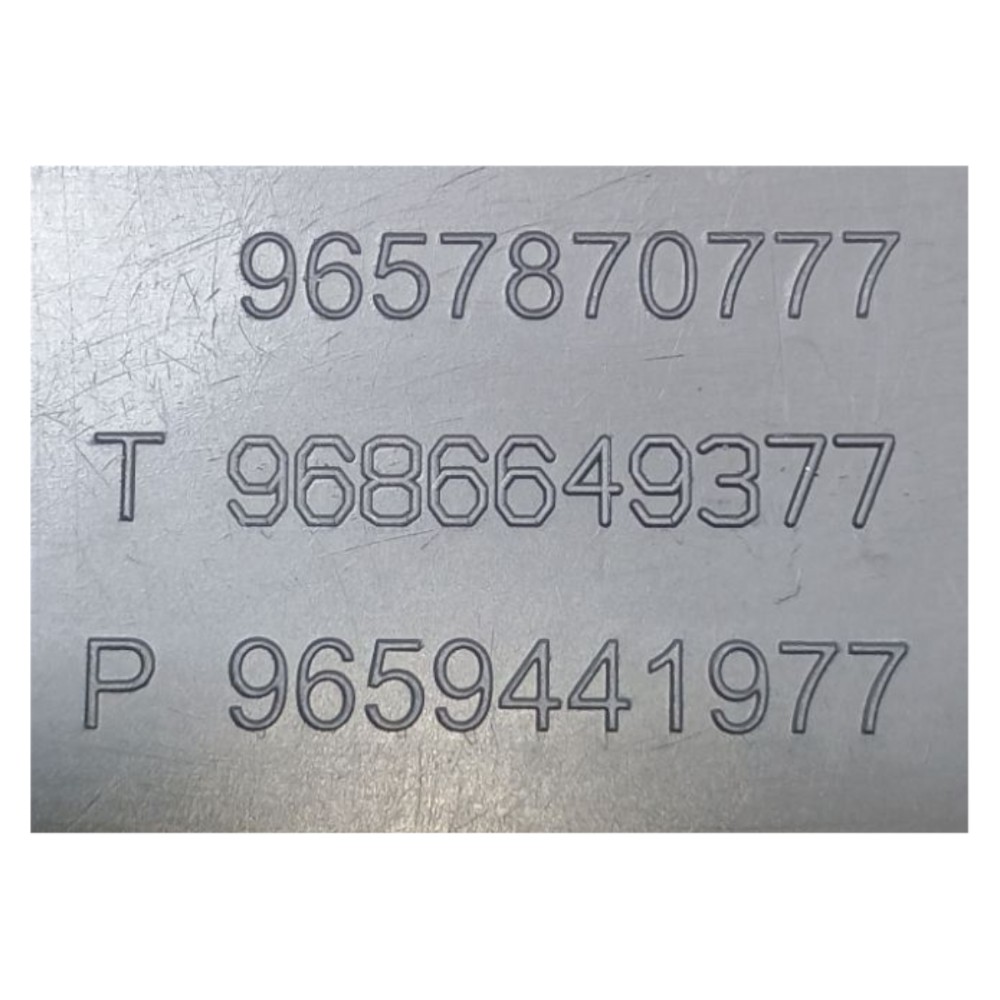 Moldura Porta Objeto Citroen Peugeot C3 307 2008 A 2012 Preto 7