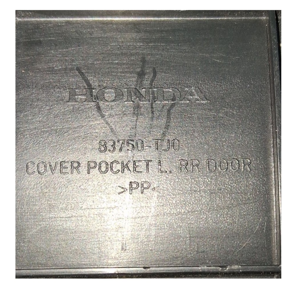 Forro Porta Traseira Esquerda Fit Xl 2010 83750tjo 4