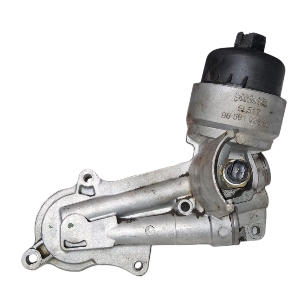 Suporte Filtro Óleo 206 207 208 307 C3 C4 2008 *detalhe Prata 1
