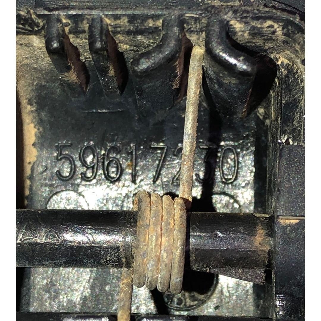 Maçaneta Interna Dianteiro Direito Fiat Uno 1984 A 2013 Preto Dianteira/traseira 3