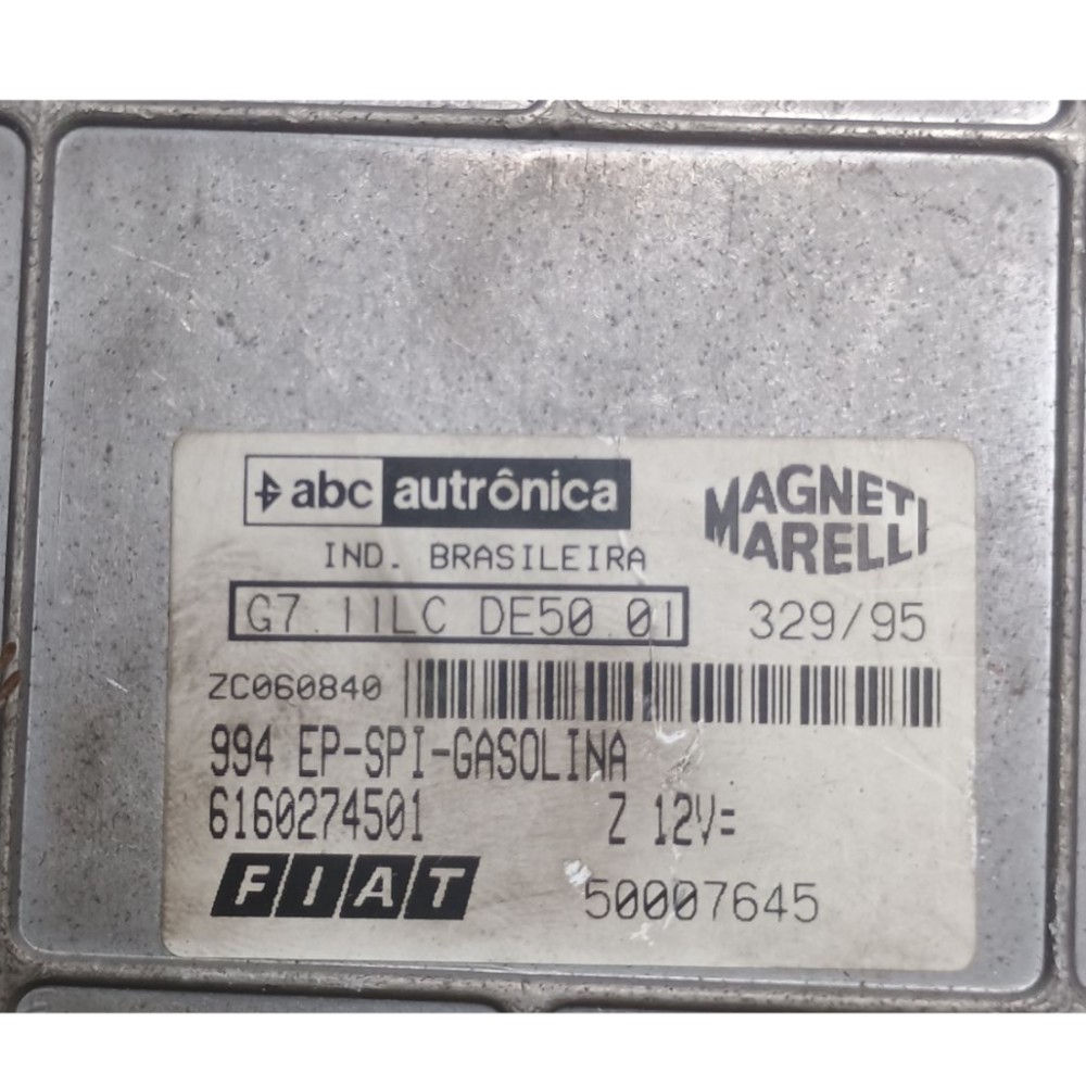 Módulo Injeção Fiat Uno 1984 À 2013 6160274501 4