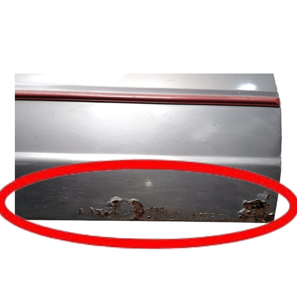 Porta Dianteira Direita Ford Escort L 1992 Com Detalhe Dianteira Direito Prata 3