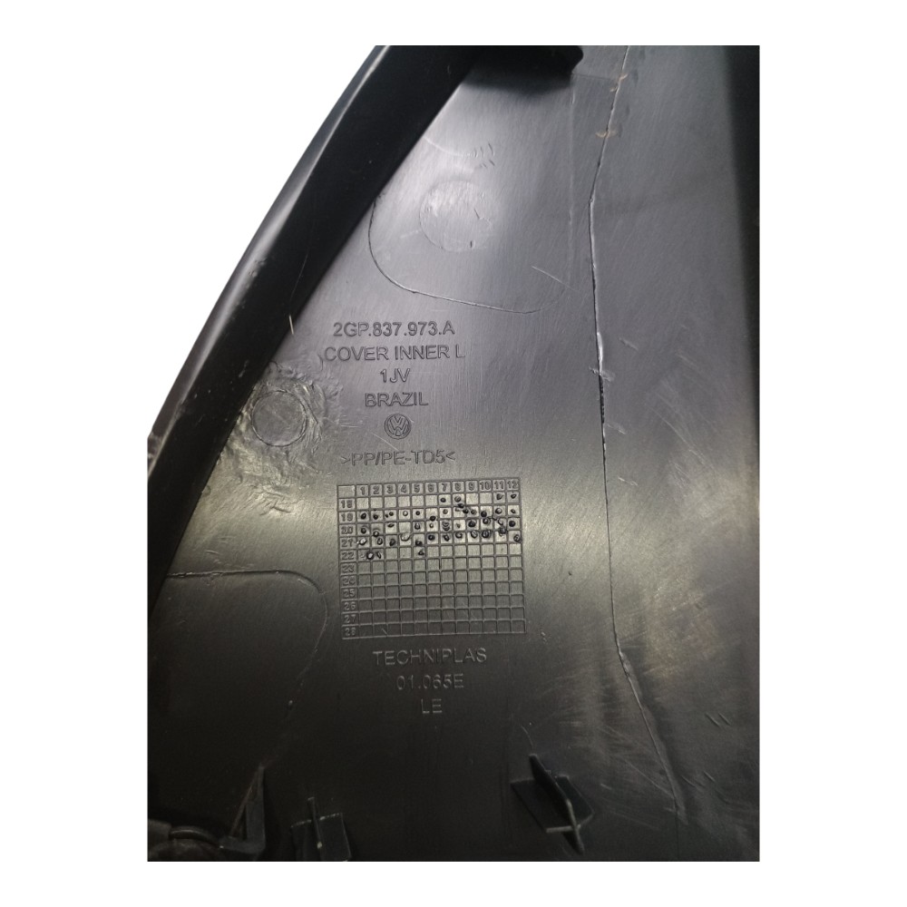 Acabamento Interno Retrovisor Esquerdo Vw Tcross Tsi 2022 6