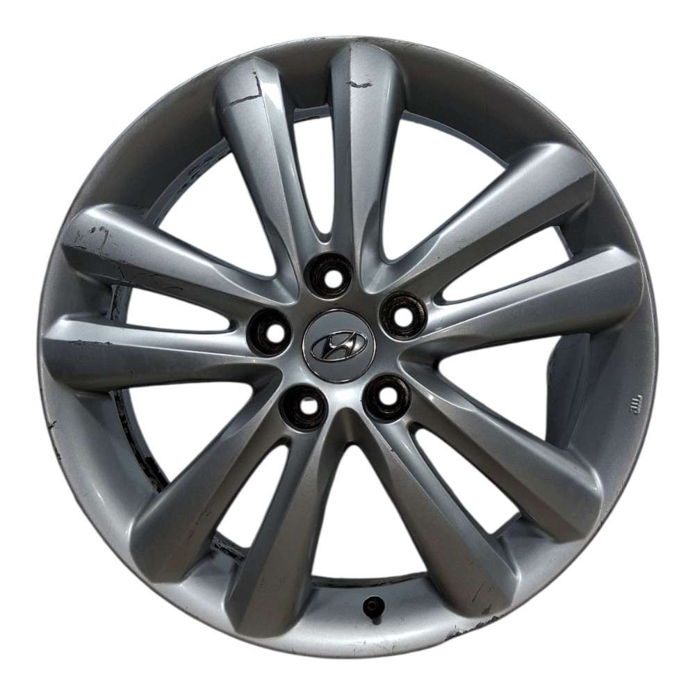 Roda Aro 18 Hyundai Ix35 2014  *detalhes  Prata