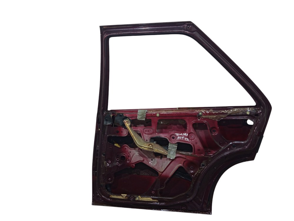 Porta Traseira Direita Fiat Tempra 1990 1991 1992 A 1999 Traseira Direito Vermelho 6
