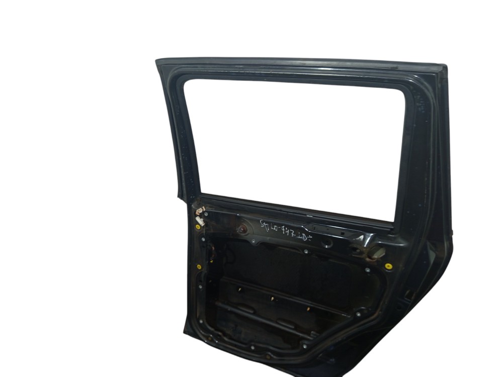 Porta Traseira Direita Fiat Stilo 2008 2009 A 2012 Traseira Direito Preto 3