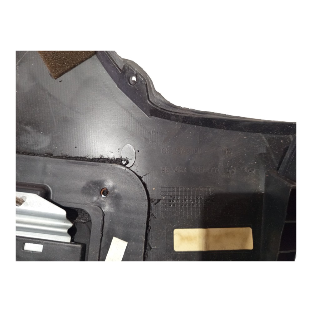 Painel Central Tabelier Citroen C4 Vtr 2007 A 2013 Avaria Preto 8