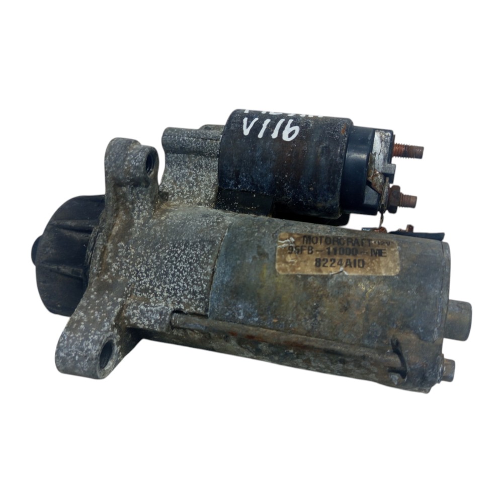 Motor Partida Arranque Ford Fiesta 1.0 8v 2001 2002 A 2006 6