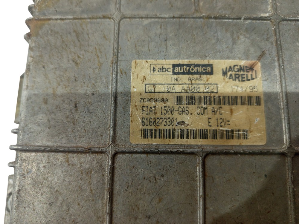 Módulo Injeção Eletrônica Fiat Uno Elba 1.0 1991 1992 A 2000 2
