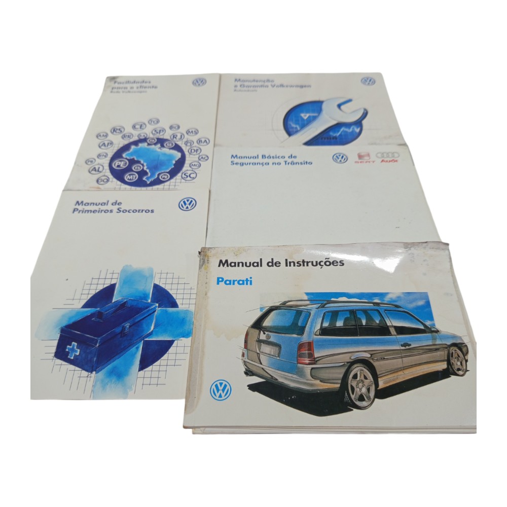 Manual Proprietário Volkswagen Parati Cl 1.6 Mi 1995 A 1999 2