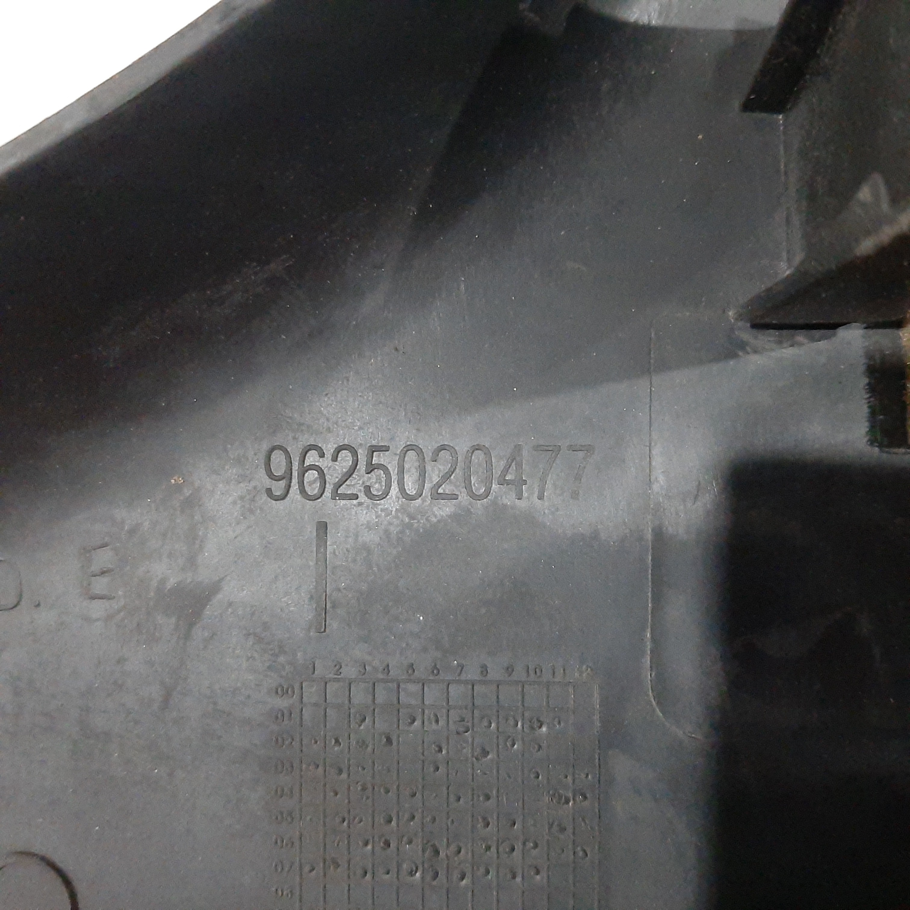 Acabamento Coluna Esquerda Central Peugeot 206 2002 A 2010 8