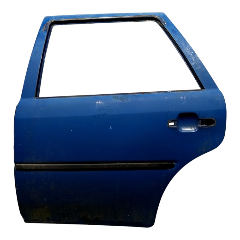 Porta Traseira Esquerd Volkswagen Gol G2 G3 1995 A 2005 Azul Traseira Esquerdo Azul 1