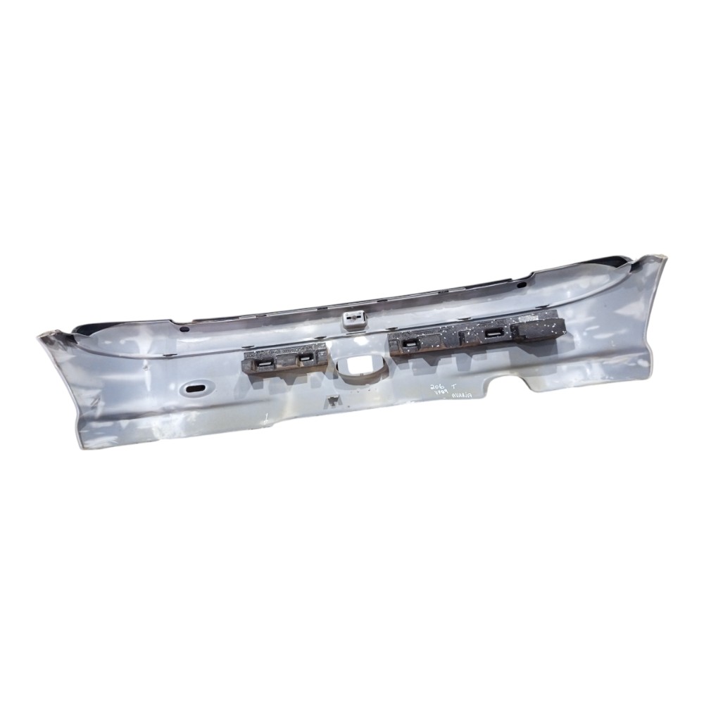 Parachoque Traseiro Prata Peugeot 206 99 2000 A 2010 Avaria 5