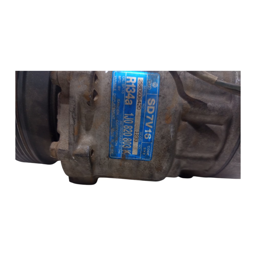 Compressor Ar Condicionado Audi A3 At 1.8 20v 2000 A 2018 5